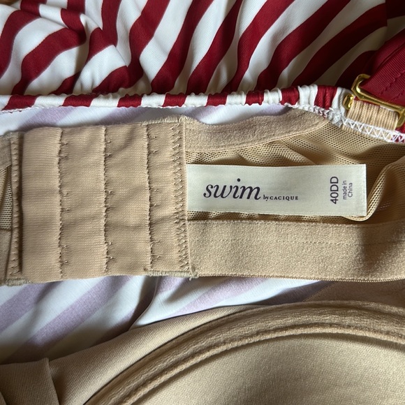 LB Cacique Swimsuit Top - Picture 3 of 4